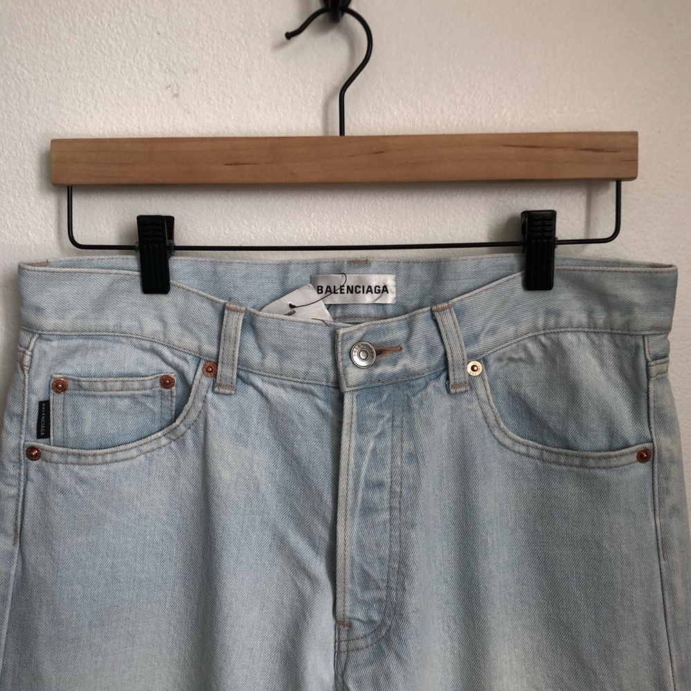 NWT Balenciaga Straight Leg Jeans - Picture 4 of 8